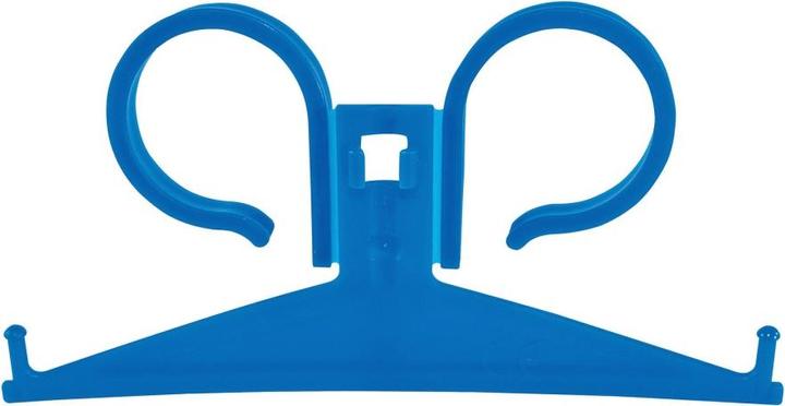 Sundo Bettbeutelhalter für GHC Urinbeutel 2L, Kunststoff, blau