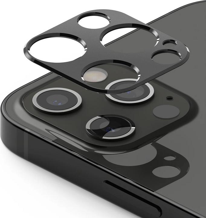 Actual product image Ringke iPhone 12 Pro/12 Pro Max Camera Styling camera island protector Gray (1 Piece, Apple iPhone 12 Pro, Apple iPhone 12 Pro Max)
