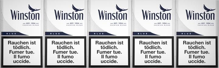 Actual product image Winston Blue Box (10 pcs.)