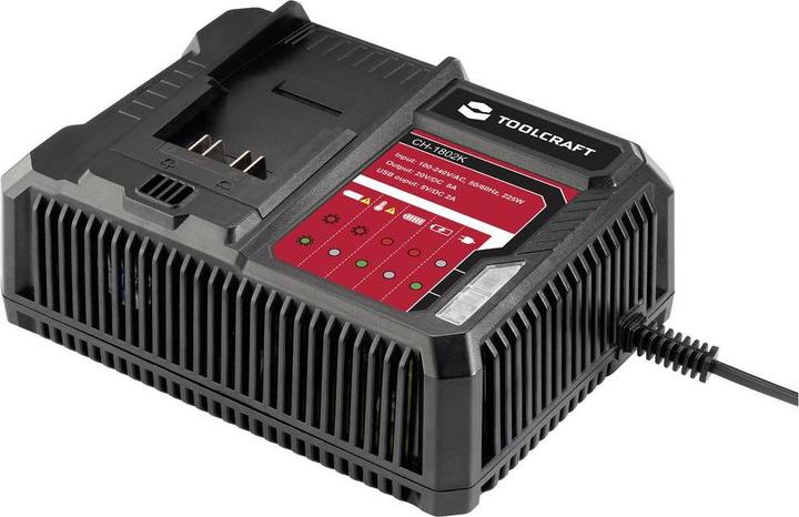 Toolcraft ALG-1802 / TAWB-200 Battery Pack Charger (20 V)