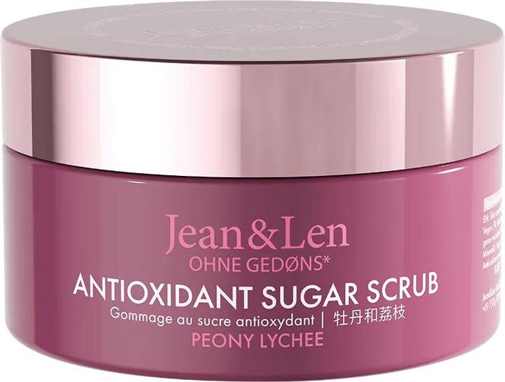 Actual product image Jean & Len Sugar Scrub Peony/Lychee, 250 g (200 ml)