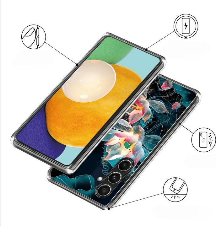 Produktbild Cover-Discount Galaxy S24 FE - Cover Handyhülle mit stilvollem Motiv (Samsung Galaxy S24 FE)