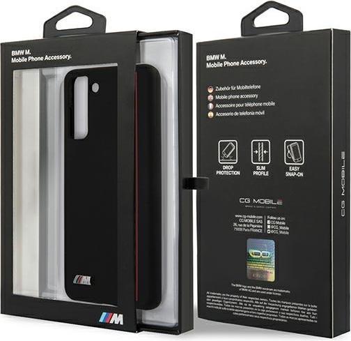 Image du produit BMW Etui pour BMHCS21MSIVTBK S21 + G996 noir (Samsung Galaxy S21+)