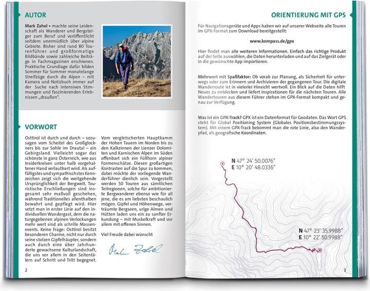 Produktbild Wanderführer 5620 Osttirol, Venediger- und Glocknergruppe, Defereggental, Lienzer (Deutsch, Kompass Reiseführer, 2022)