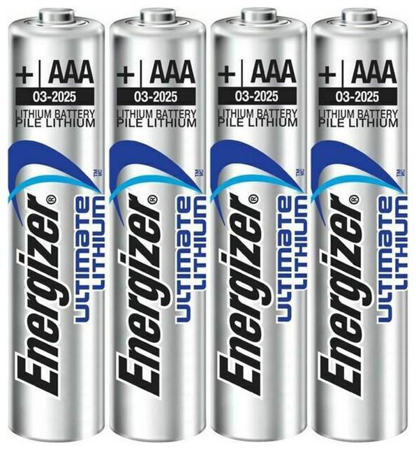 Immagine prodotto Energizer Ultimate Lithium (4 pz., AAA, 1150 mAh)