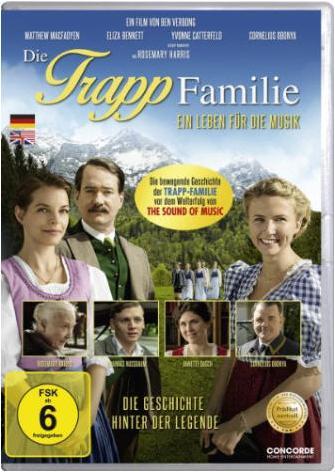 Produktbild Die Trapp Familie Ein Leben für die Musik (DVD, 2015, Deutsch, Englisch)