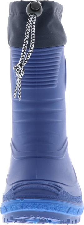 Produktbild G&G Kinder Mädchen Jungen wasserdichte gefütterte Gummistiefel Regenschuhe Stiefeletten blau (29)