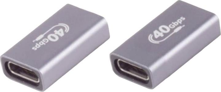 BKL Electronic USB-C® Verbinder, 4.0, 40Gbps, Metall, Pro 10080137 Inhalt: 1