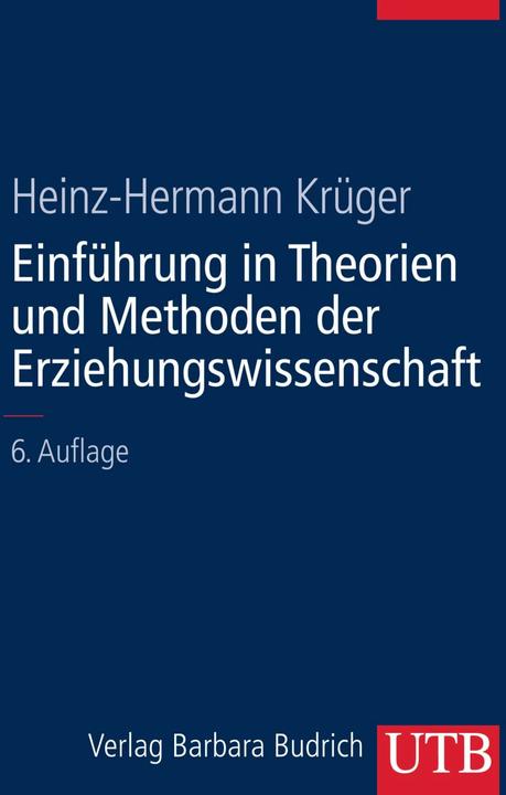 Produktbild Einführung in Theorien und Methoden der Erziehungswissenschaft (Deutsch, Heinz-Hermann Krüger, 2012)