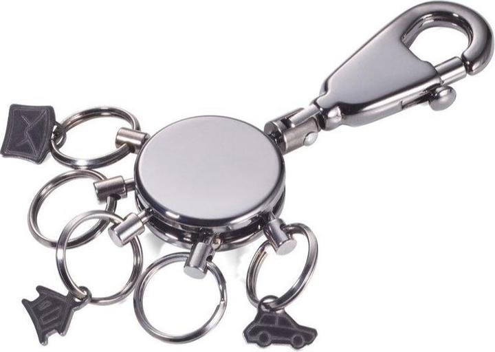 Actual product image Troika PATENT SIGN keychain, round