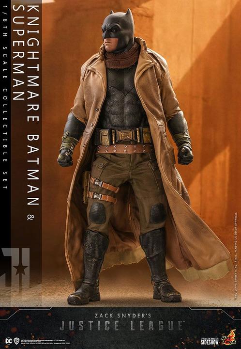 Actual product image Hot Toys Zack Snyder's Justice League "Knightmare Batman & Superman" 1/6 Scale Figure Set