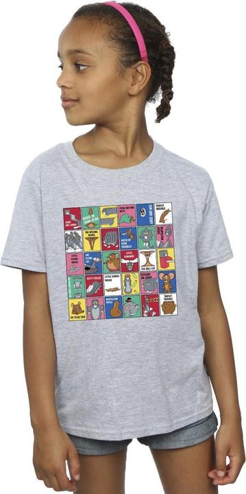 Produktbild Tom & Jerry Grid Squares TShirt Mädchen (140, 146)