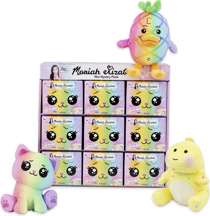 Actual product image Konjac Sponge 6" Mini Mystery Plush - Series 3 Color Splash (15.24 cm)