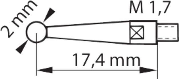 Produktbild Mitutoyo Fühlhebelmessgerät mit schräg stehender Uhr, Messbereich je Richtung / Gehäuse-Durchmess... (Metrisch)