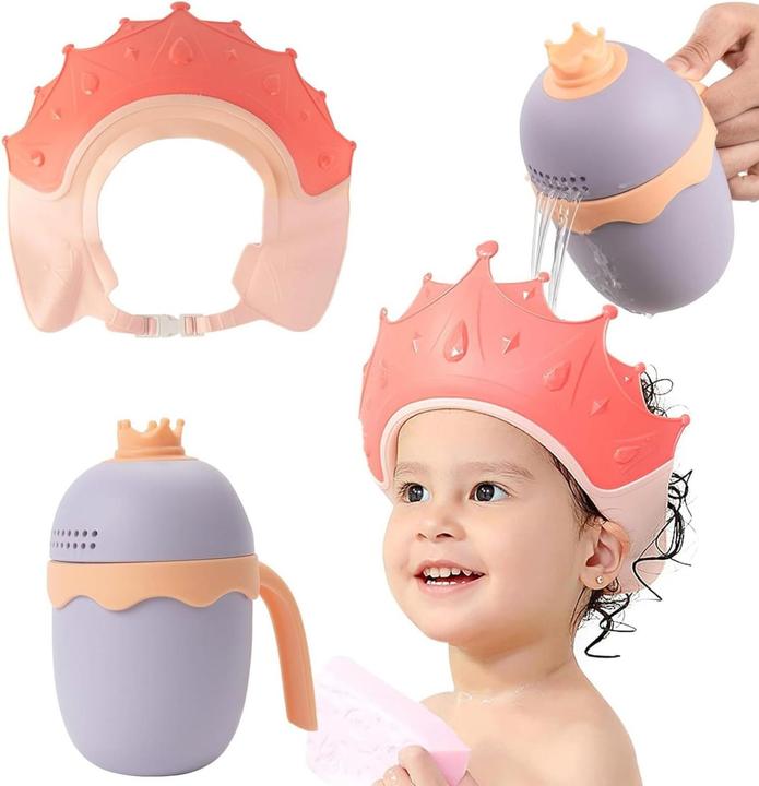 Image du produit Milkii bonnet de douche enfant avec gobelet lave-cheveux