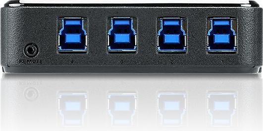 Actual product image Aten USB adapter US434 USB - USB black (US434-AT) (4 Ports)