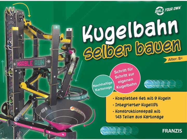 Produktbild Franzis Kugelbahn selber bauen