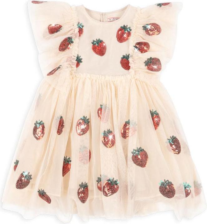Konges Slojd Yvonne Fairy Kleid Strawberry