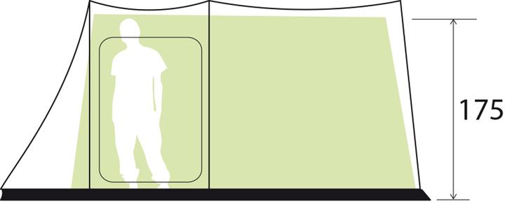 Produktbild Brunner Arqus 4 (Tunnelzelt, 12.90 kg, 4 Personen)