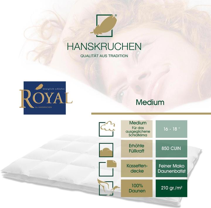 Actual product image Hanskruchen Royal (1.22 g, 240 x 200 cm)