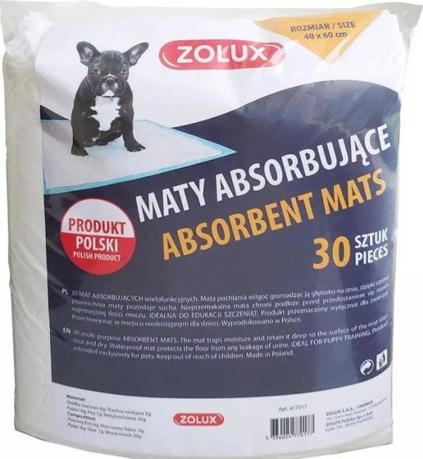 Image du produit Zolux Tapis absorbants 40 x 60 cm - 30 pcs