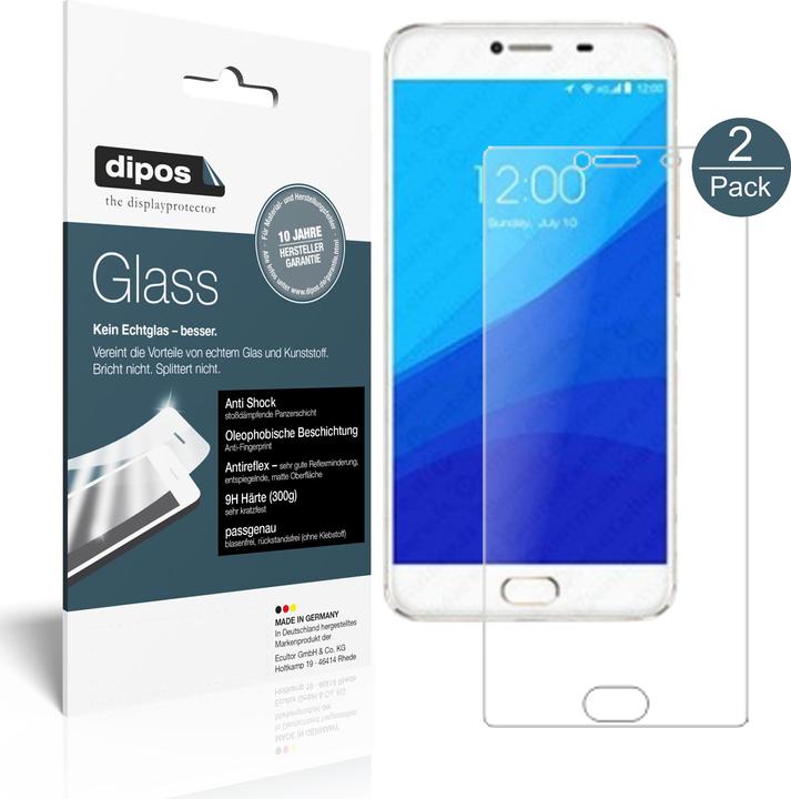 Actual product image Dipos Screen Protector Anti-Shock (2 Piece, Umidigi Z Pro)
