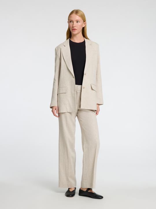 Actual product image Selected Femme Slftania-Rita Mw Wide Pant Noos (40)