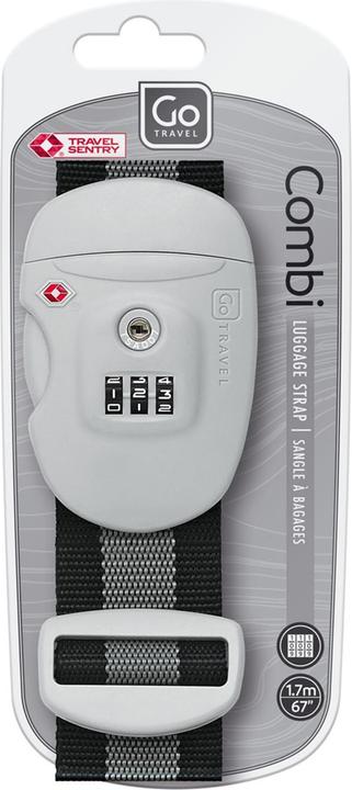 Go Travel Combi Strap Koffergurt mit Zahlenschloss 5 cm (Kofferriemen)