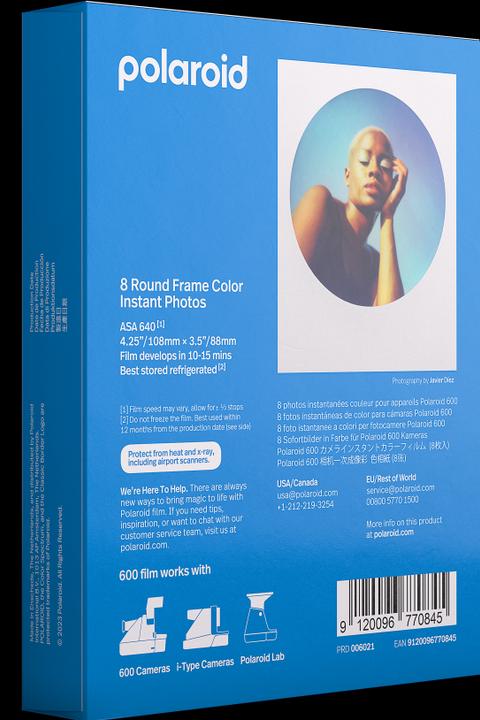 Image du produit Polaroid Couleur Cadre rond (Polaroid 600)
