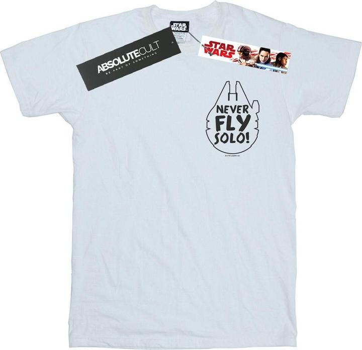 Star Wars Never Fly Solo TShirt (3XL)
