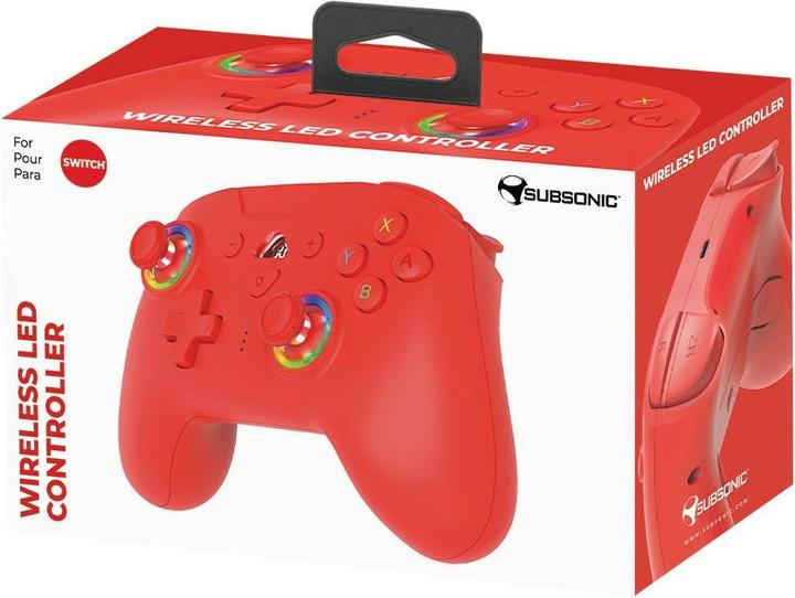 Produktbild Subsonic Wireless Led Controller Red for Switch (Switch)