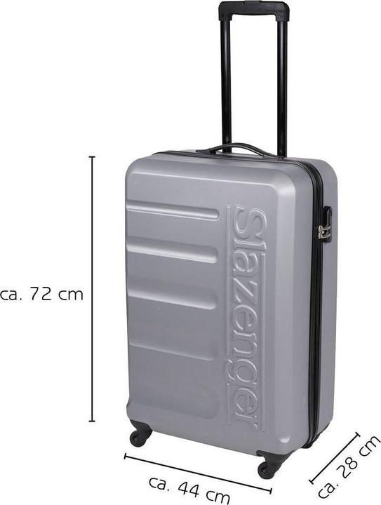 Image du produit Slazenger Kit de trolley 18/22/26" ABS 3pcs (Bagage à main (jusqu'à 50l), M (50 - 90l), L (90 - 115l))