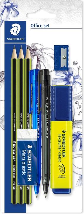 Image du produit Staedtler 60 BK-4 Set cadeau de stylos et de crayons Emballage visible (Multicolore, multicolore, 3 x)