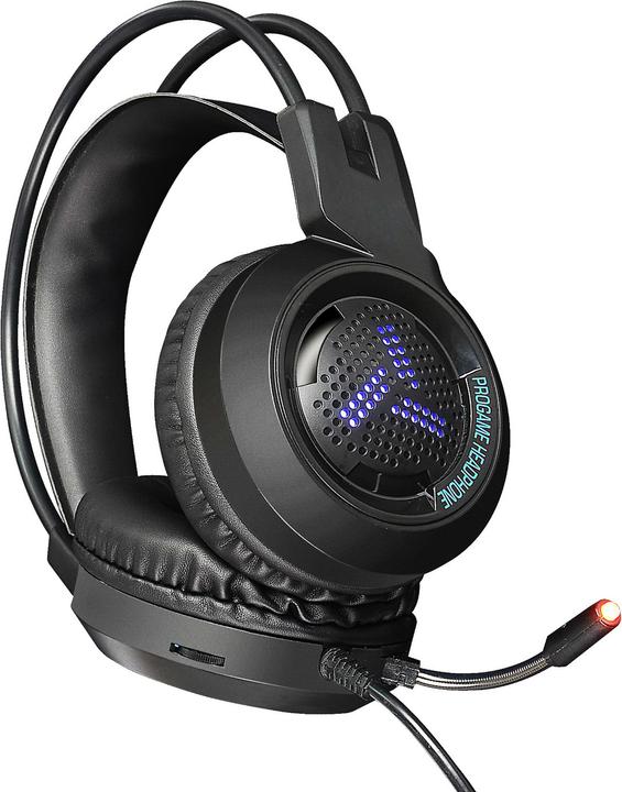 Actual product image Varr Pro Gaming Headset, Microphone Boom, Noise Cancelling, 15mW speakers,., Integrated cable (Cable)