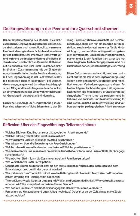 Produktbild Eingewöhnung in der Peer (Deutsch, Heike Fink, 2023)