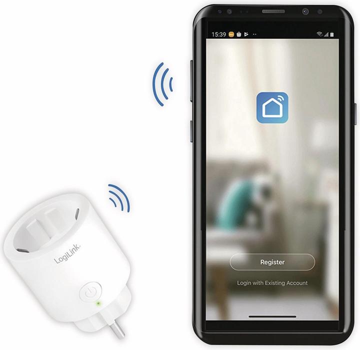 Produktbild LogiLink Smart Plug – Stromstecker, 220 - 18dBm