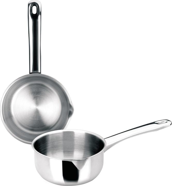 Actual product image Ibili Kasserolle Edelstahl Prisma 12 cm Ideal für kleine Portionen, hitzebeständiger Griff
