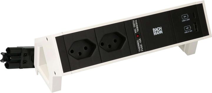 Actual product image Bachmann Desk 2 (2 x, Type 13, USB-A, USB-C, 0.20 m)