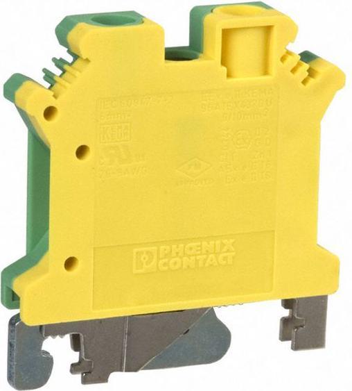 Actual product image Phoenix Contact Earth terminal,6sq.mm 57A