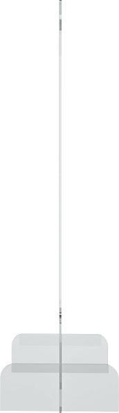Immagine prodotto Magnetoplan Protezioni per lo sputo, banchi in acrilico e supporti da tavolo (85 cm, 70 cm)