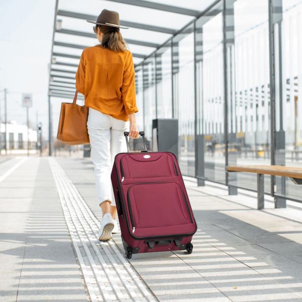 Actual product image Juskys Trolley suitcase set Athens (60 l, M (50 - 90l), L (90 - 115l))