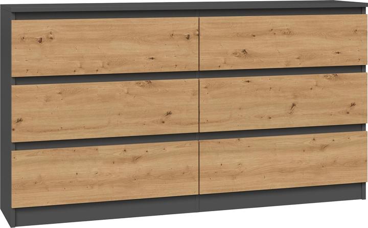 Topeshop M6 140 ANT/ART KPL (138 x 40 x 77 cm)