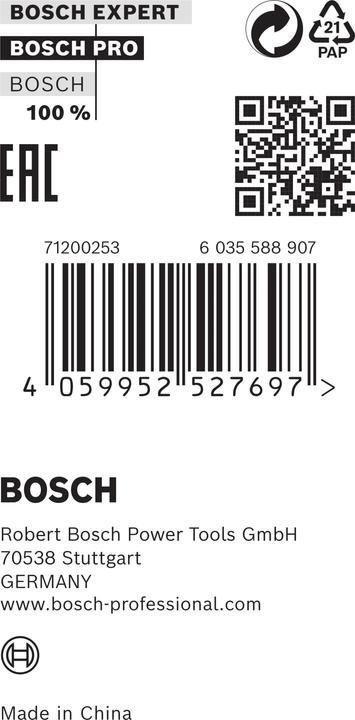 Nährwerte und Zutaten Bosch Professional Reduzierring für PRO Kreissägeblatt, 20 x 1 x 16 mm