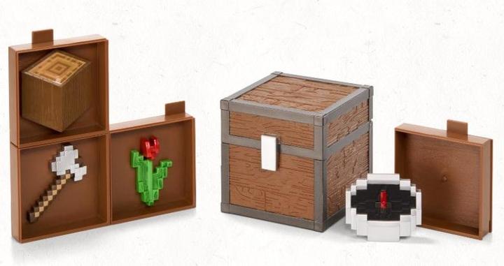 Image du produit Noble Collection Minecraft Loot Chest Forest 10 cm