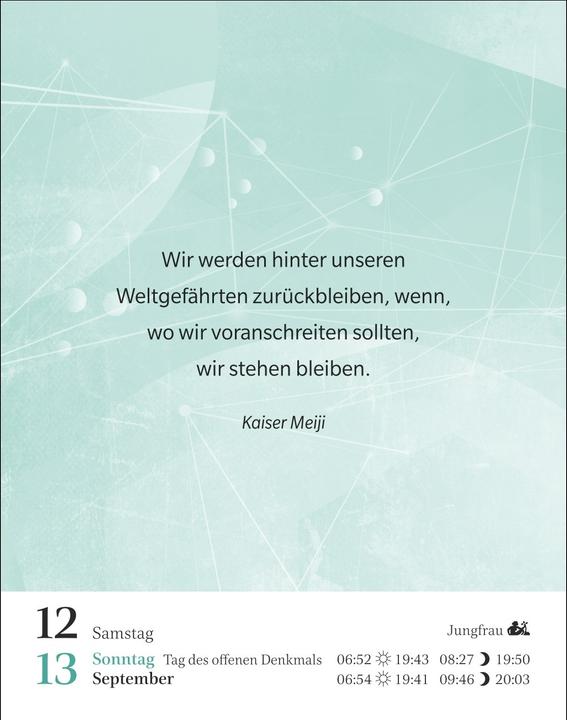 Produktbild Harenberg Gute Gedanken tanken Tagesabreisskalender 2026 - Denkanstösse für das ganze Jahr (11 x 14 cm, Deutsch)