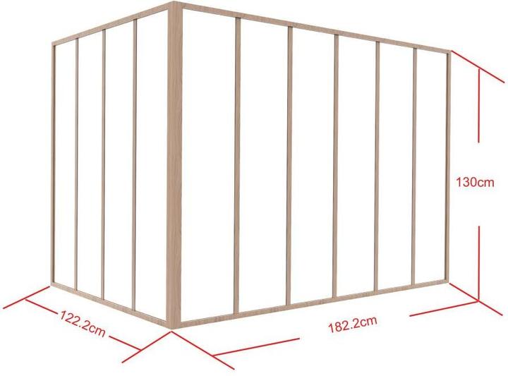 Produktbild Vente-unique Bayview (180 x 3.5 x 130 cm)