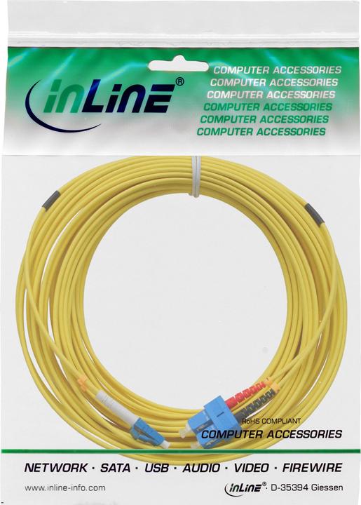 Produktbild InLine LWL Duplex Kabel (CAT6, 10 m)