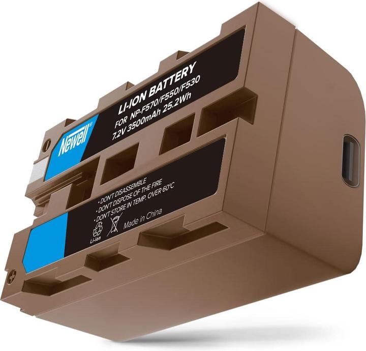 Image du produit Newell batterie Sony NP-F570 USB-C (Batterie de l'appareil photo)