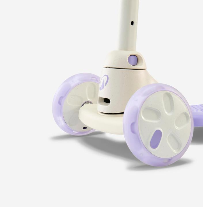 Produktbild Oxelo Kids' 3-Wheeled Scooter B500 - Lavender