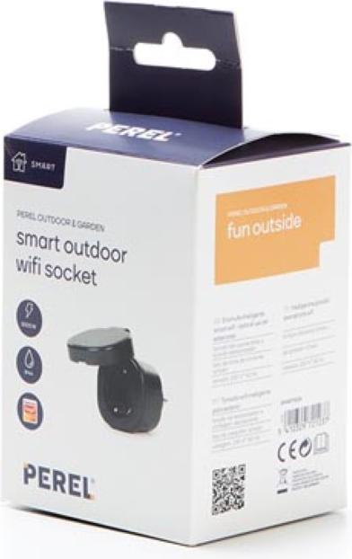 Image du produit Velleman Prise Wifi Smart - Usage Extérieur - Schuko